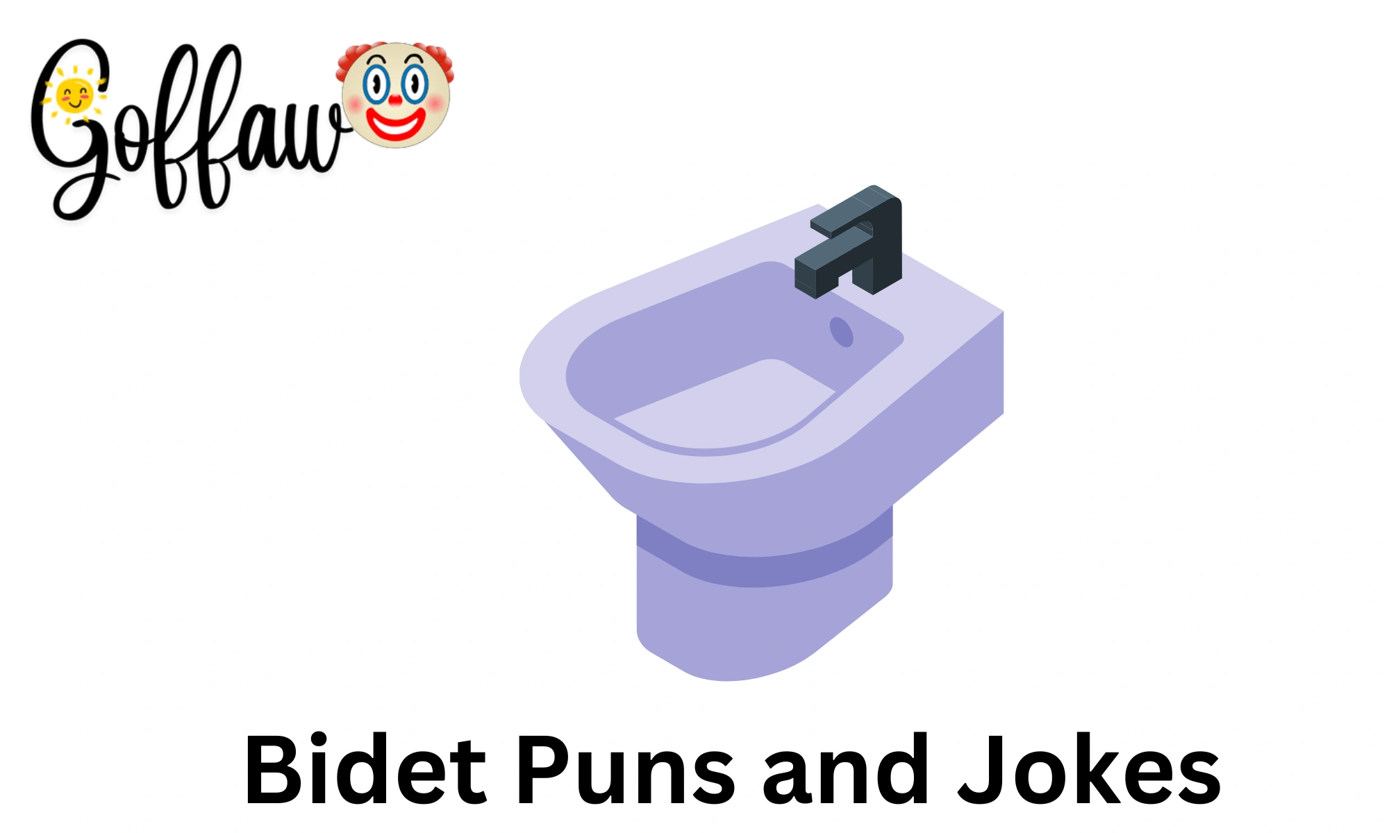Bidet Puns and Jokes