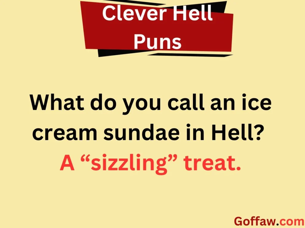 Clever Hell Puns
