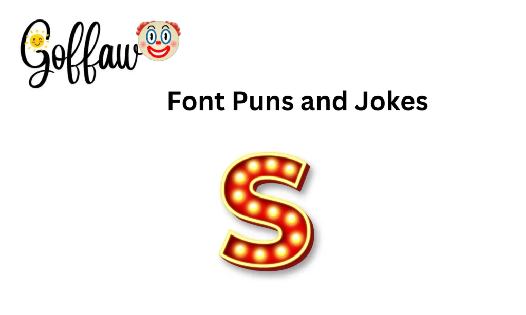 Font Puns and Jokes