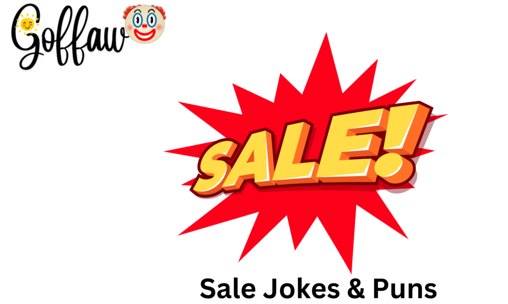 Sale Jokes & Puns