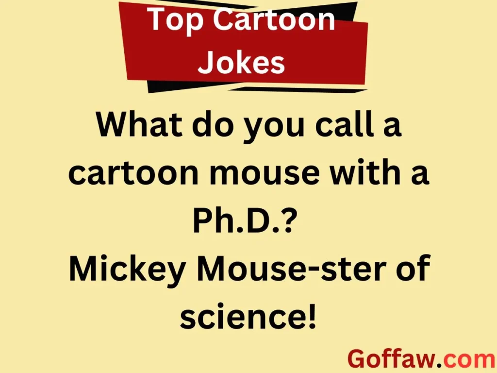 Top Cartoon Jokes