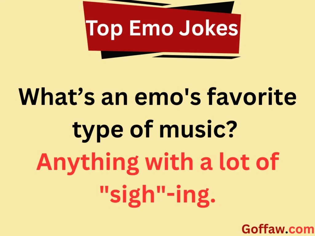 Top Emo Jokes