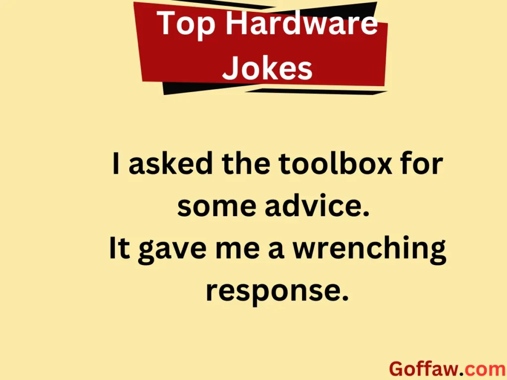 Top Hardware Jokes
