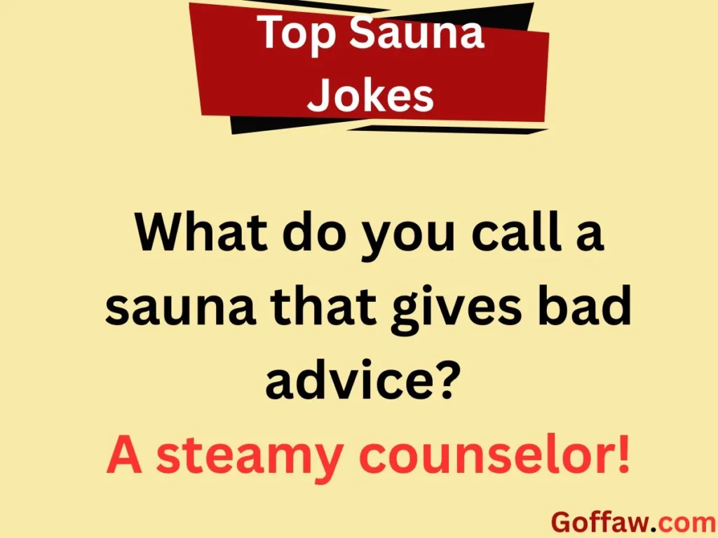Top Sauna Jokes
