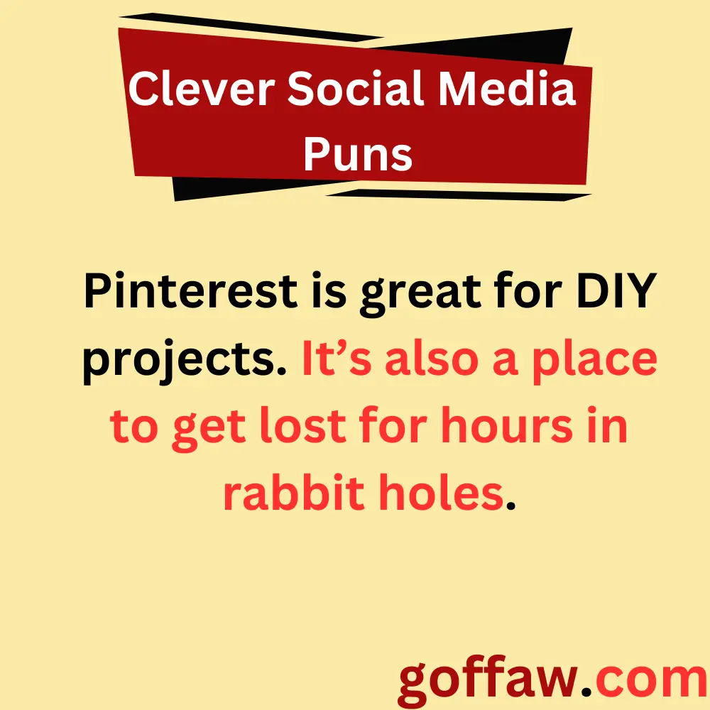 Clever Social Media Puns