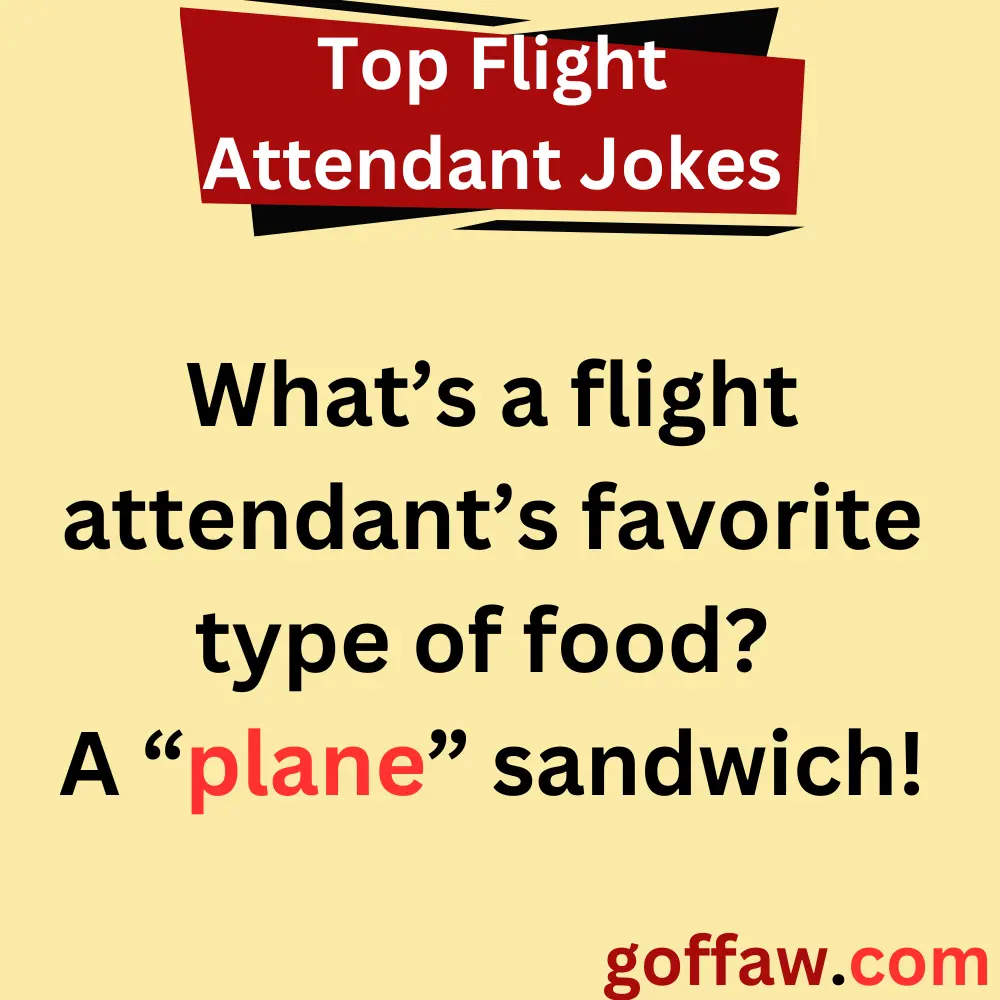 Top Flight Attendant Jokes