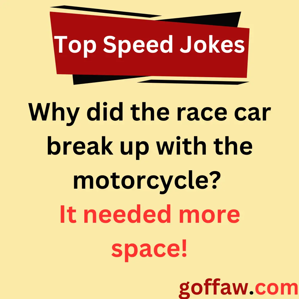 Top Speed Jokes