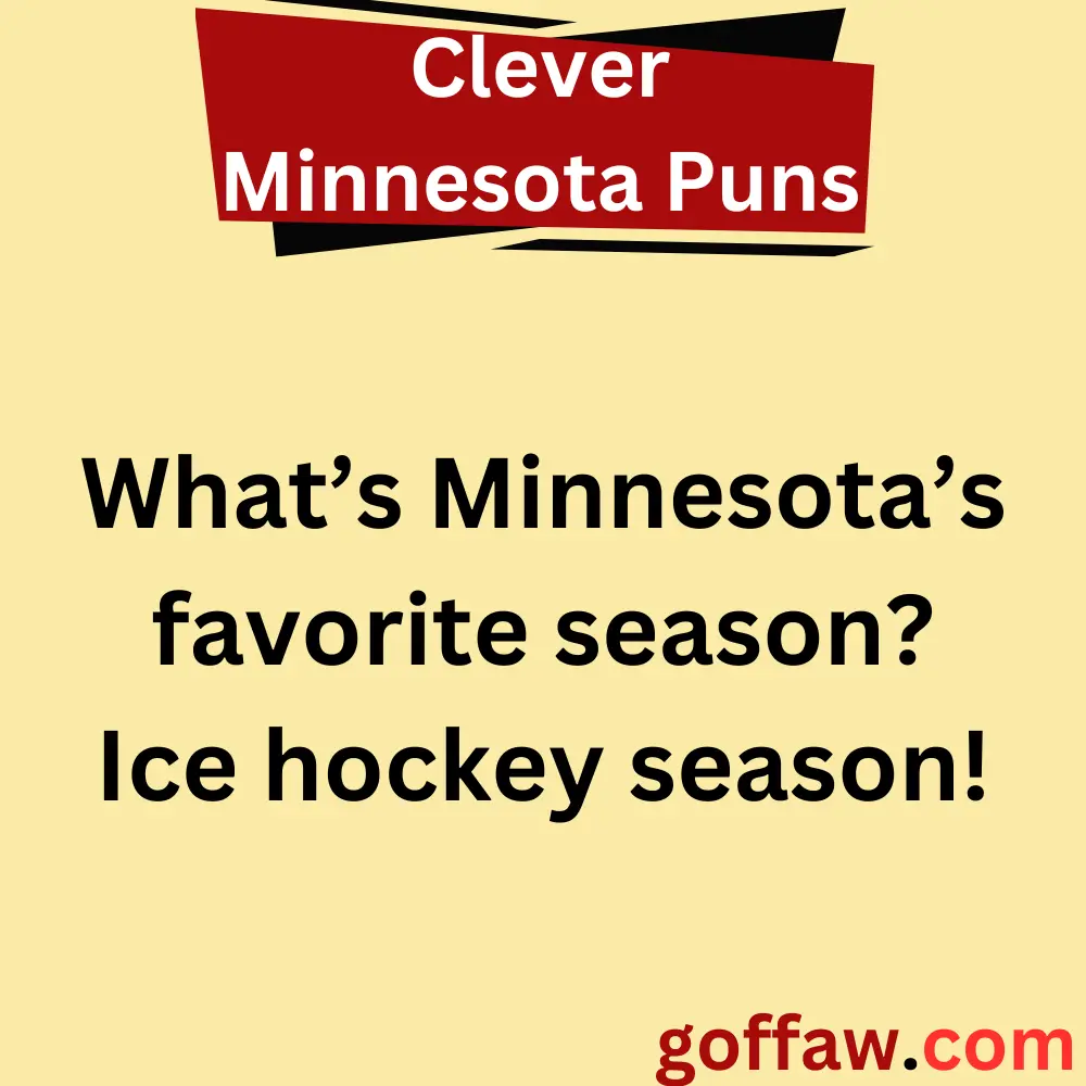 Clever Minnesota Puns