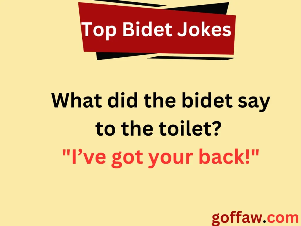 Top Bidet Jokes
