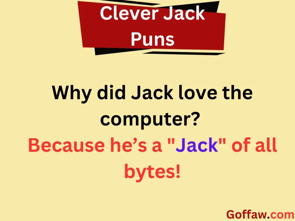 Clever Jack Puns