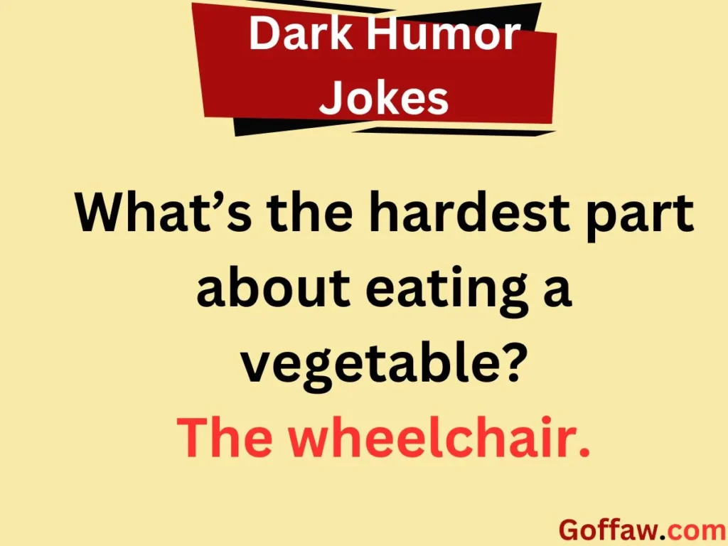 Dark Humor Jokes Reddit