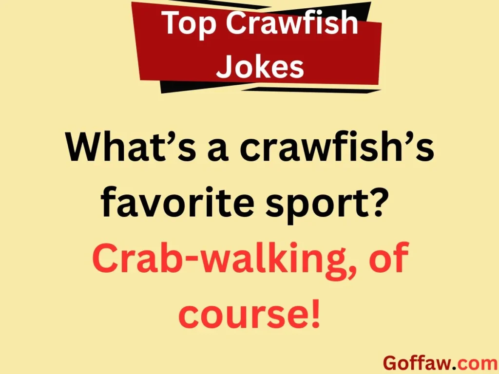 Top Crawfish Jokes