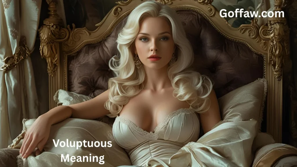 Voluptuous Meaning